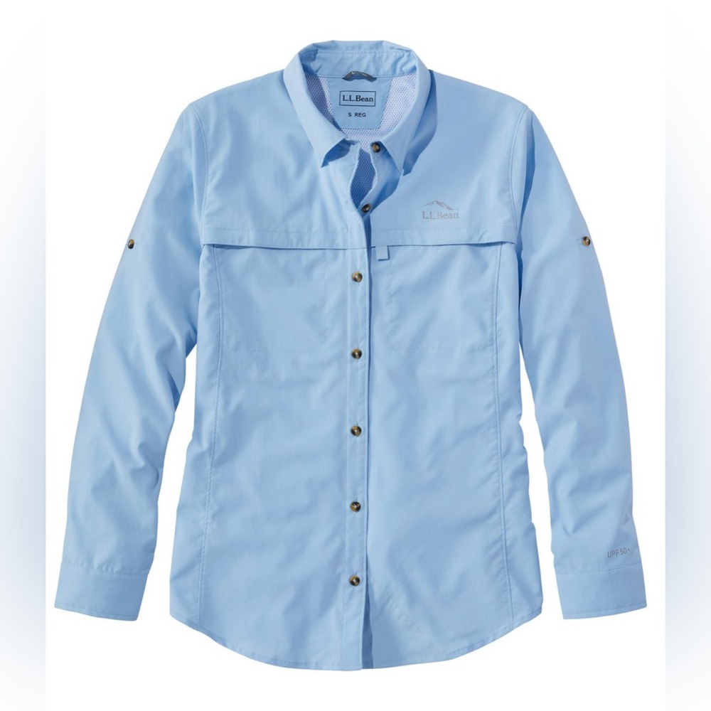 L. L. Bean Women's Tropicwear Shirt, Long-Sleeve UPF 50+
